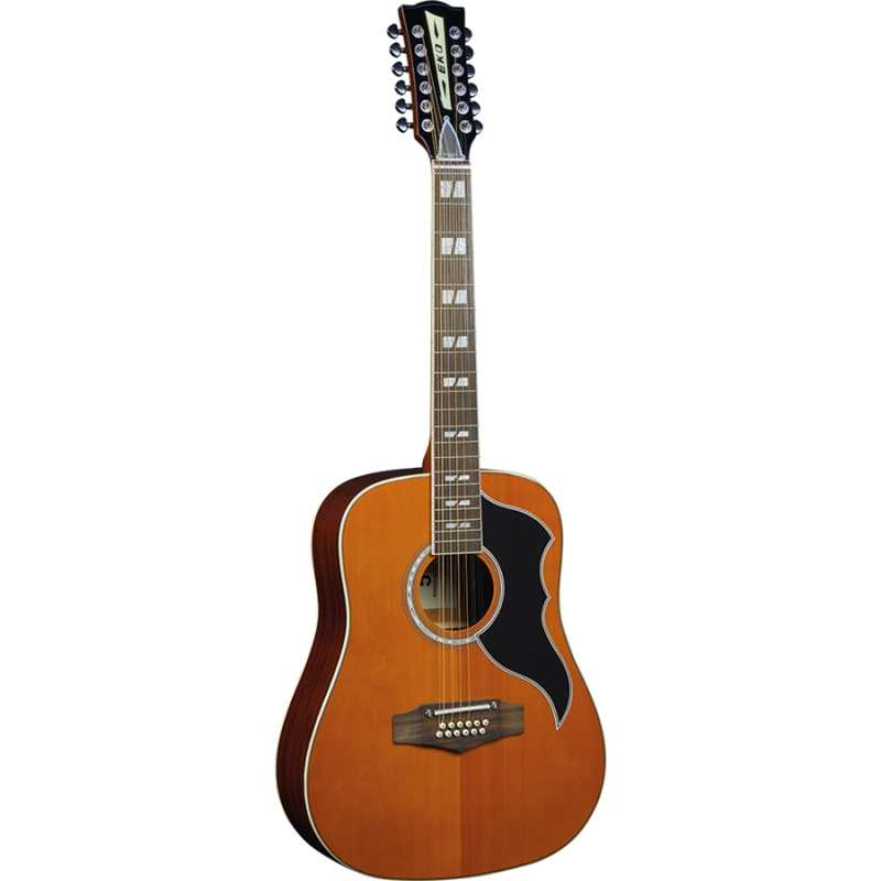 Eko Ranger XII VR EQ 12-String Electro Acoustic Guitar in Natural Stain (06217129) - Image 5