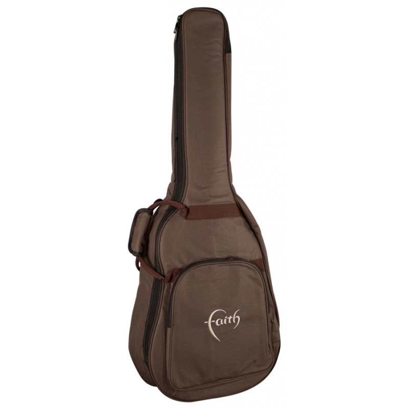 Faith FPNECK Nexus Neptune Electro Acoustic Guitar (43mm Nut) in Copper Black with Gigbag - Image 6