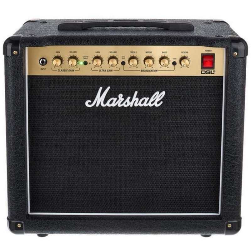 Marshall DSL5CR Guitar Combo Amp (5W Valve, 1x10") With Reverb