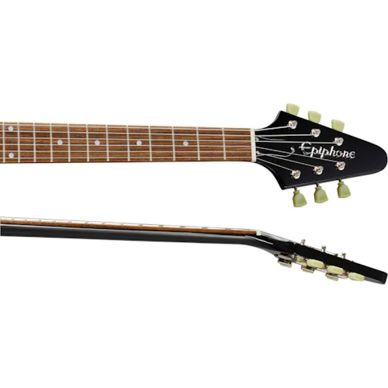 Epiphone Inspired by Gibson Collection Flying V in Ebony (EIFVEBNH1) - Image 5