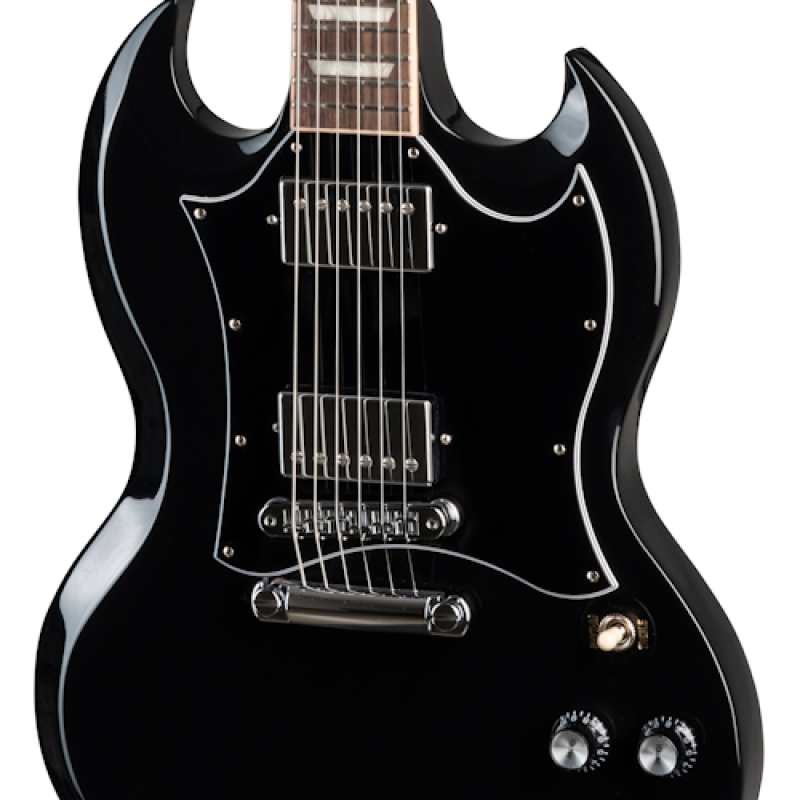 Gibson SG Standard in Ebony with Gigbag (SGS00EBCH1) - Image 2