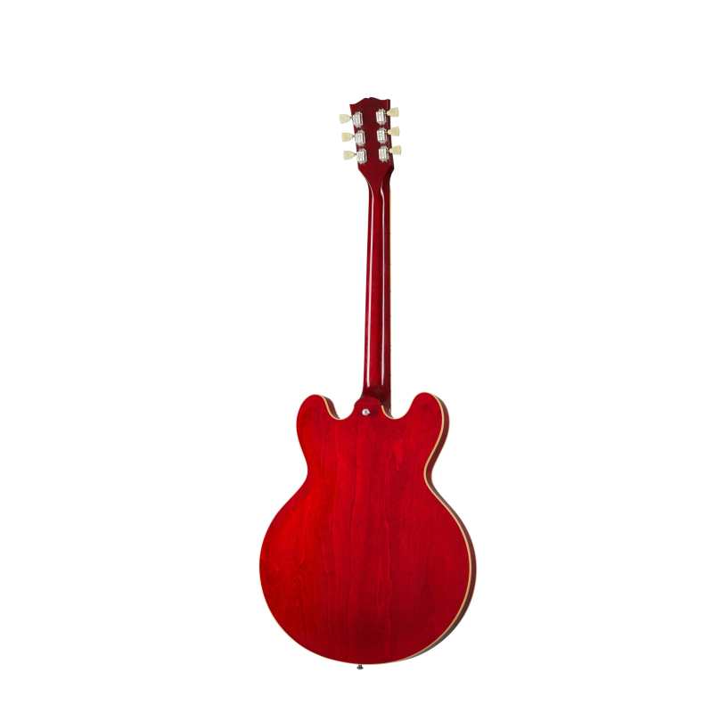 Gibson ES335 Left-handed Sixties Double-cut Semi-hollow Body in Cherry with Hardcase - Image 2
