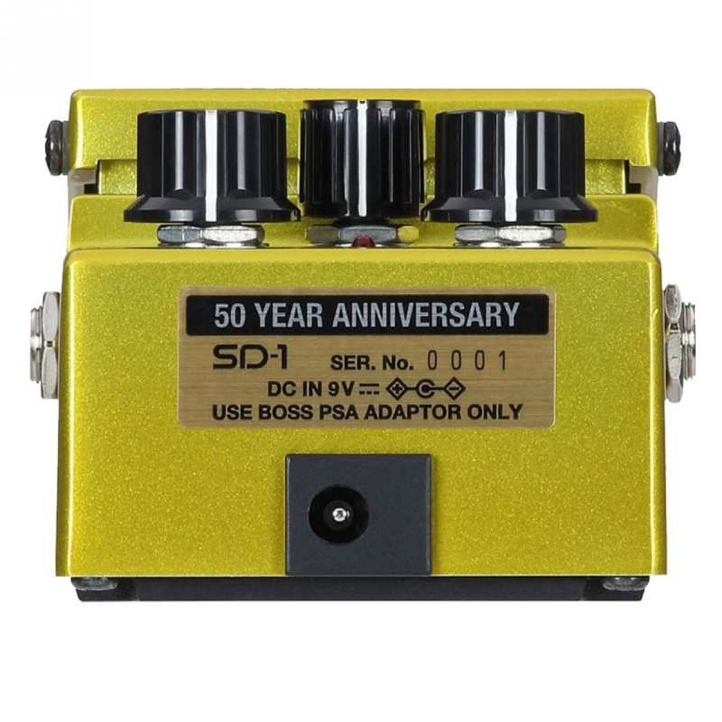 Boss SD1 50th Anniversary Super Overdrive Pedal (SD1 B50A) - Image 3
