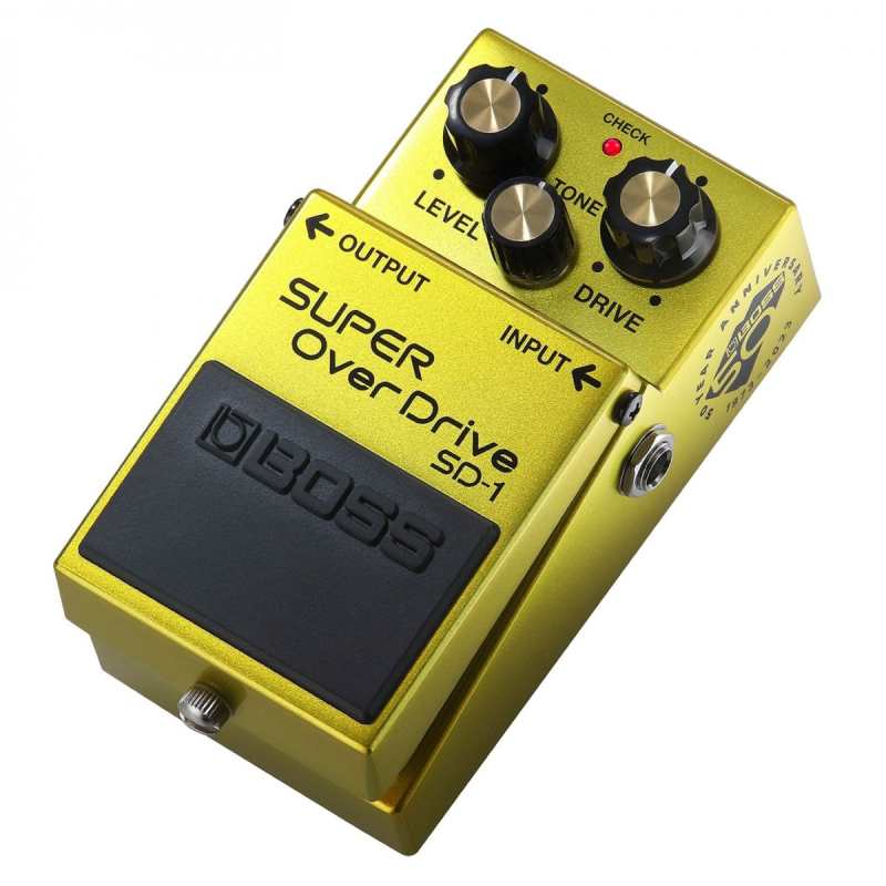 Boss SD1 50th Anniversary Super Overdrive Pedal (SD1 B50A)