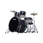 Mapex Tornado Rock/Fusion Drum Kit, 20 Bass Drum, Includes Hardware, Stool, Crash & Hi-Hats,  Burgundy Red