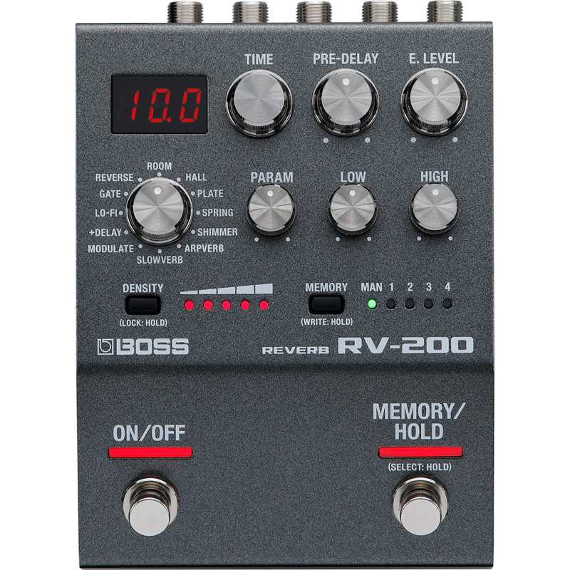 Boss RV-200 Reverb Pedal (RV200) - Image 4