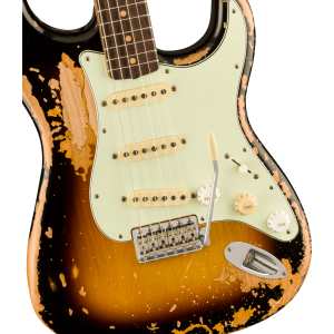 Fender Mike McCready Stratocaster in 3-Colour Sunburst with Deluxe Brown Hardshell Case