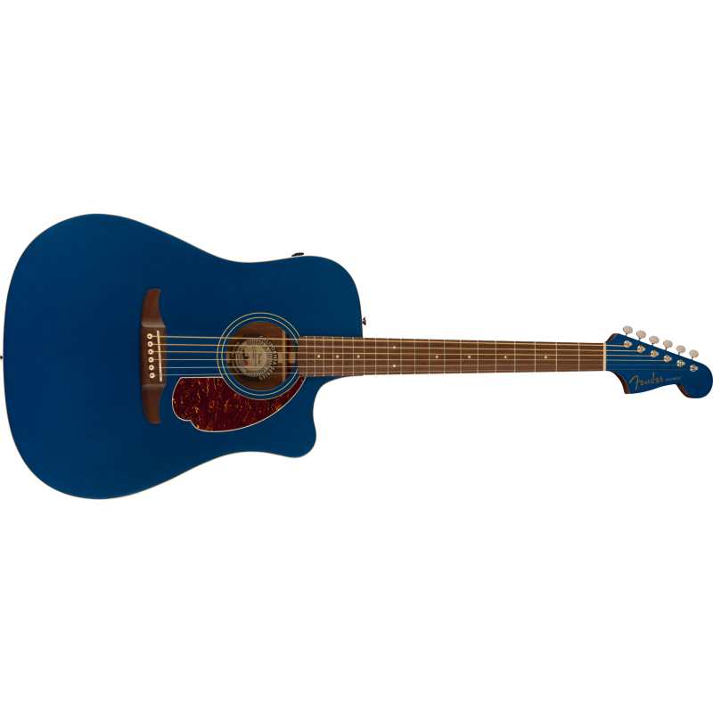 Fender Redondo Player, Electro-Acoustic Guitar, Lake Placid Blue - Image 4