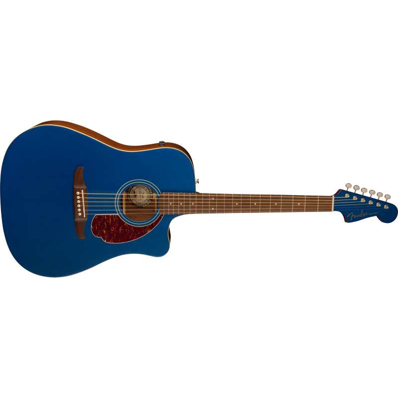 Fender Redondo Player, Electro-Acoustic Guitar, Lake Placid Blue - Image 2