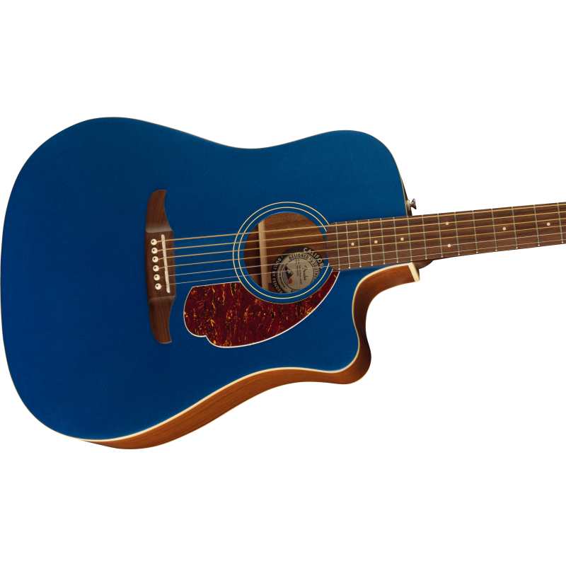 Fender Redondo Player, Electro-Acoustic Guitar, Lake Placid Blue - Image 7