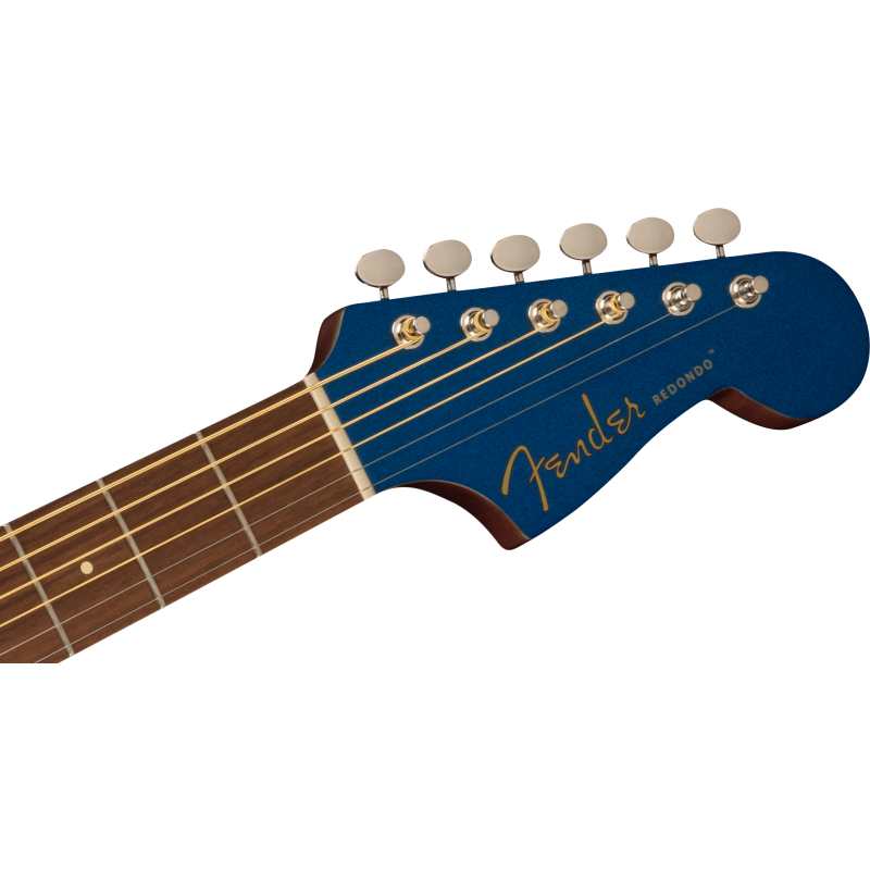 Fender Redondo Player, Electro-Acoustic Guitar, Lake Placid Blue - Image 6