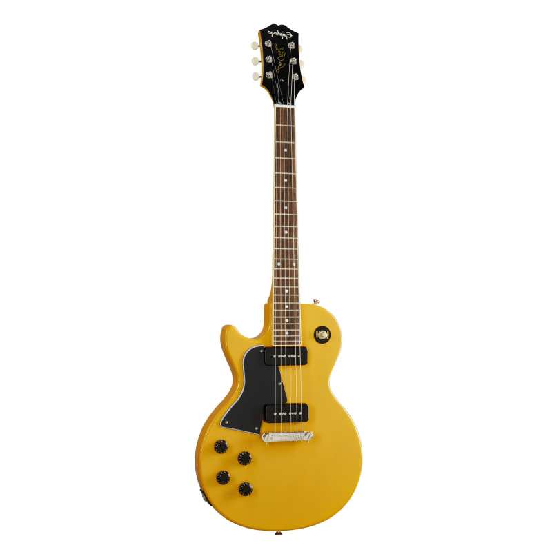 Left-handed Epiphone Inspired By Gibson Les Paul Special in TV Yellow - Image 6