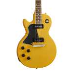 Left-handed Epiphone Inspired By Gibson Les Paul Special in TV Yellow