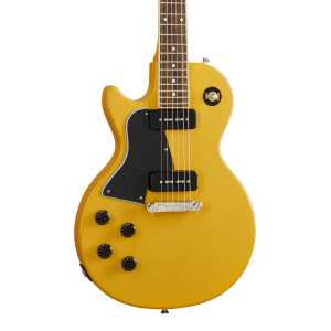 Left-handed Epiphone Inspired By Gibson Les Paul Special in TV Yellow