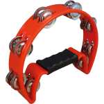 Atlas Half-Moon Tambourine (GR19034) Red