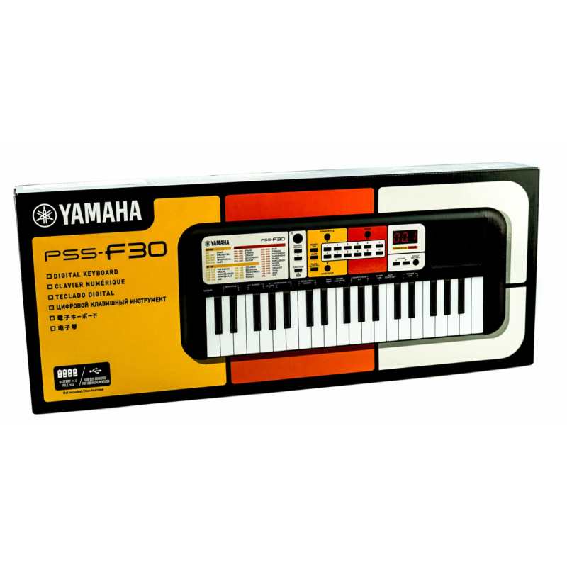 Yamaha PSS F30 Small Keyboard (PSSF30) - Image 2