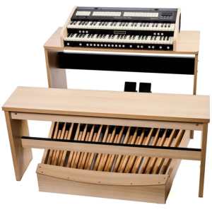 Viscount Cantorum Duo Plus with Pedalboard & Dual Volume Pedals, Stand and Organ Bench