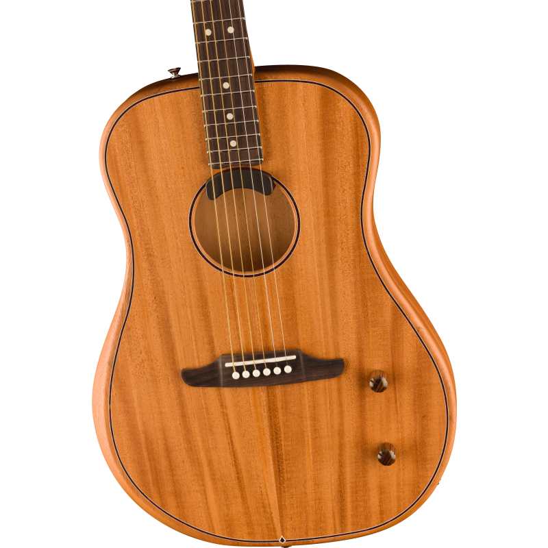 Fender Highway Series Dreadnought, All-Mahogany with Gig Bag (0972512122)