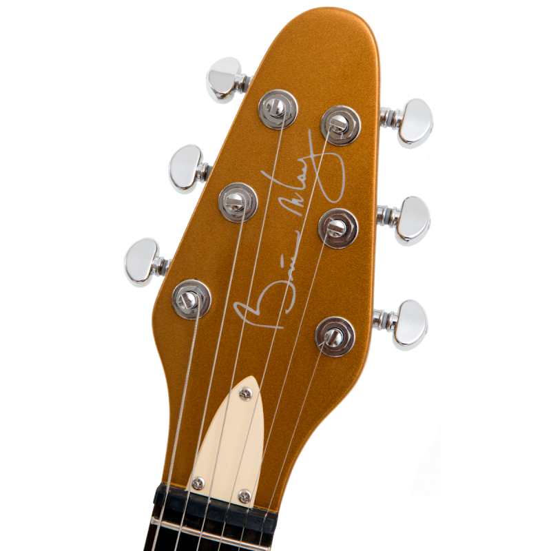Brian May Signature Guitar, the BMG Special LE in Jubilee Gold with Padded Gigbag - Image 6