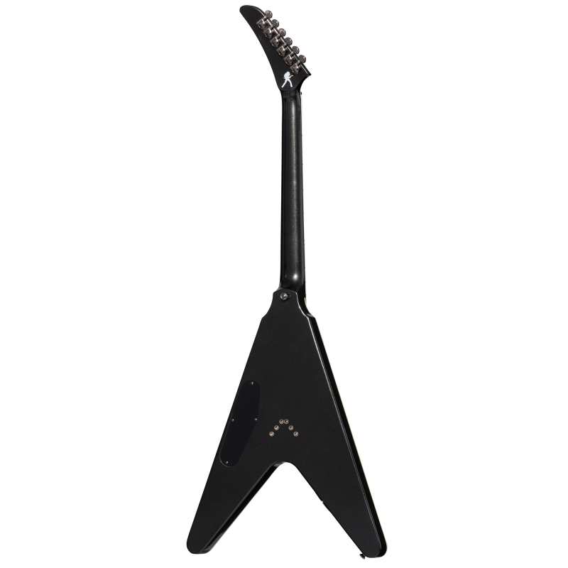 Epiphone Dave Mustaine Flying V Custom in Black Metallic with Hardcase - Image 3