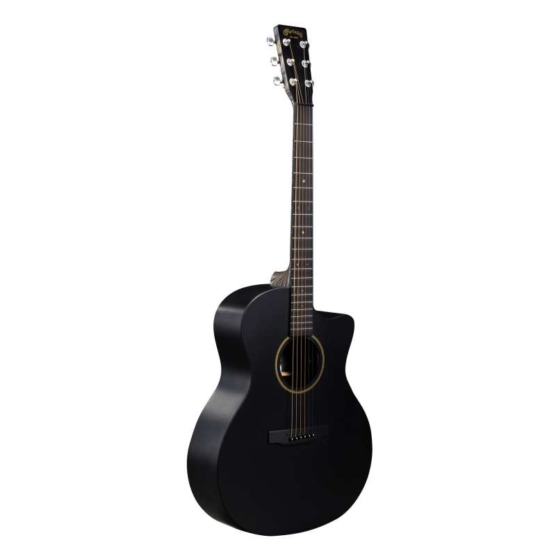 Martin GPCX1E X-Series GPC Model Electro Acoustic Guitar in Black with Softshell Case - Image 2