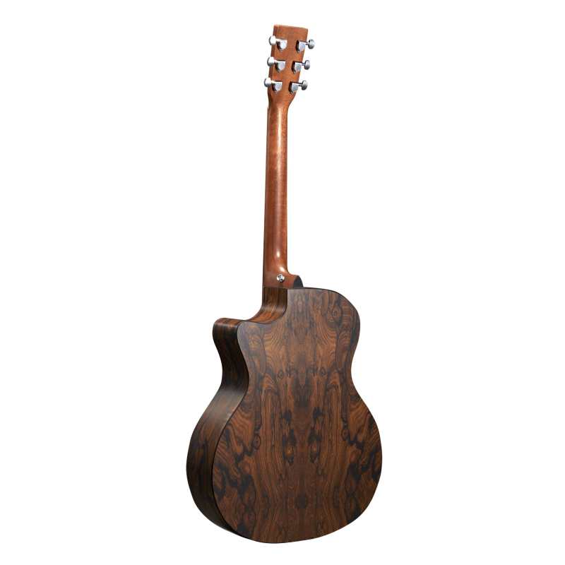 Martin GPCX2E Ziricote HPL X-series Grand Performance Electro Acoustic Guitar with Sapele Mahogany Top with Gig Bag - Image 4