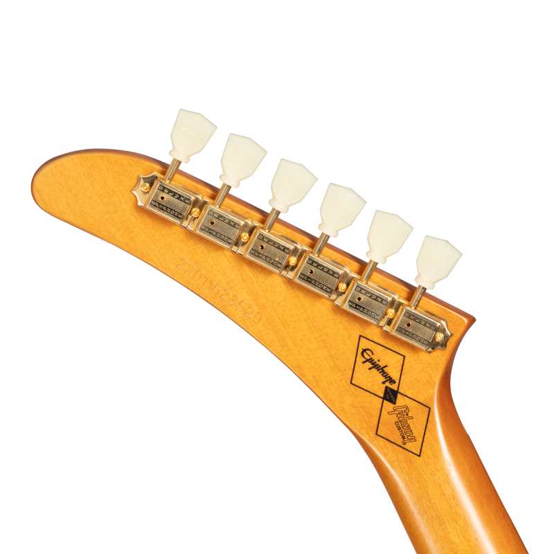 Epiphone 1958 Korina Explorer, Aged Natural Finish - Image 6