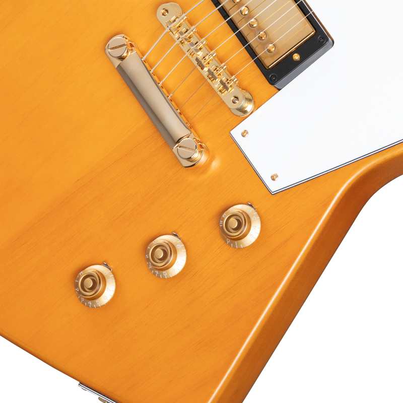 Epiphone 1958 Korina Explorer, Aged Natural Finish - Image 5