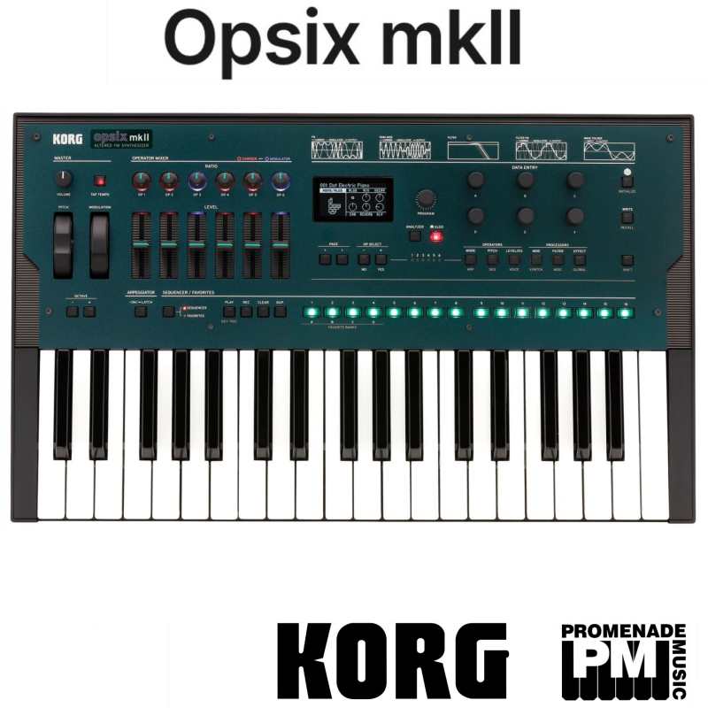 Korg Opsix MKII (altered FM synth)