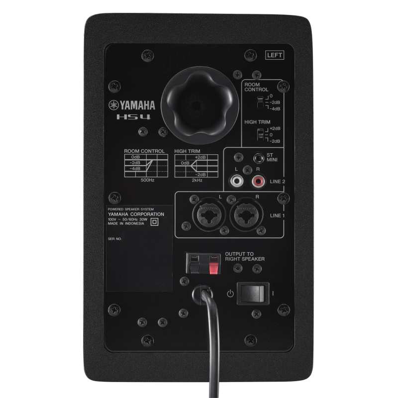 Yamaha HS4 Monitor Speakers in Black (PAIR) - Image 3