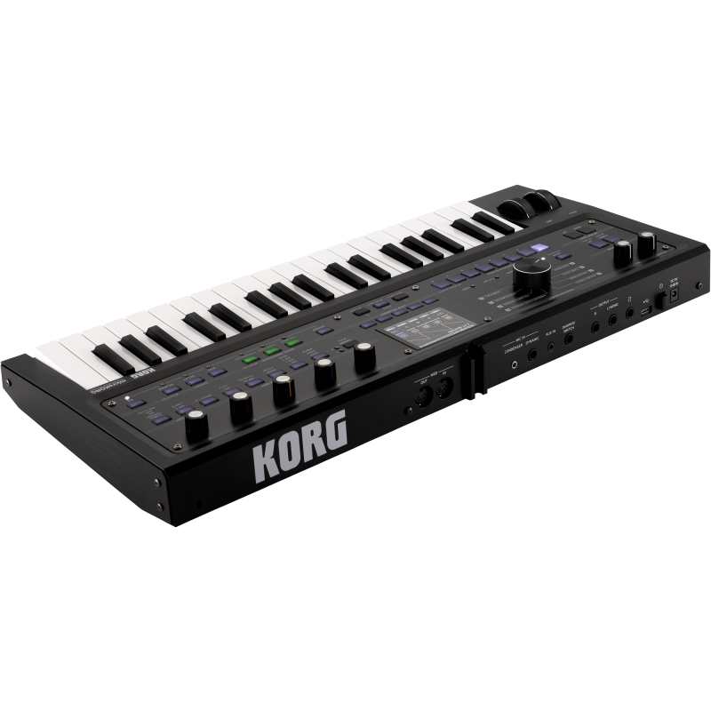 Korg MicroKorg MkII, Metallic Black (MicroKorg 2) Special Edition Colour - Image 2