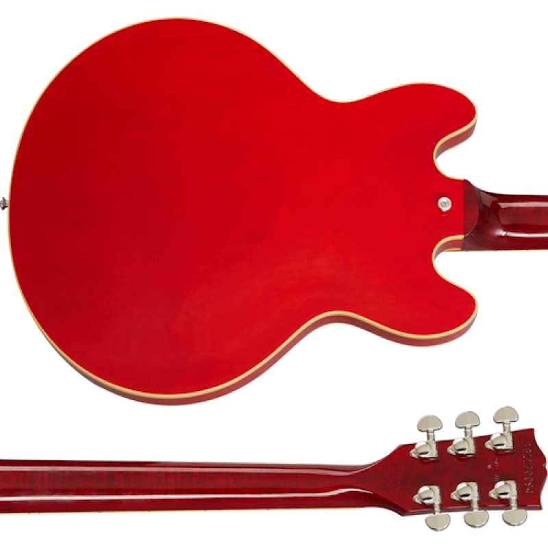 Gibson ES339 Double-cut Semi-hollow Body Electric Guitar in Cherry Finish with Hardcase - Image 3