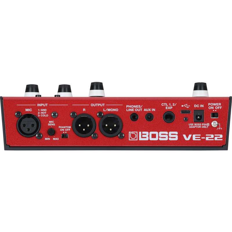 Boss VE-22 Vocal Performer Portable Multi-Effects (VE22) - Image 2