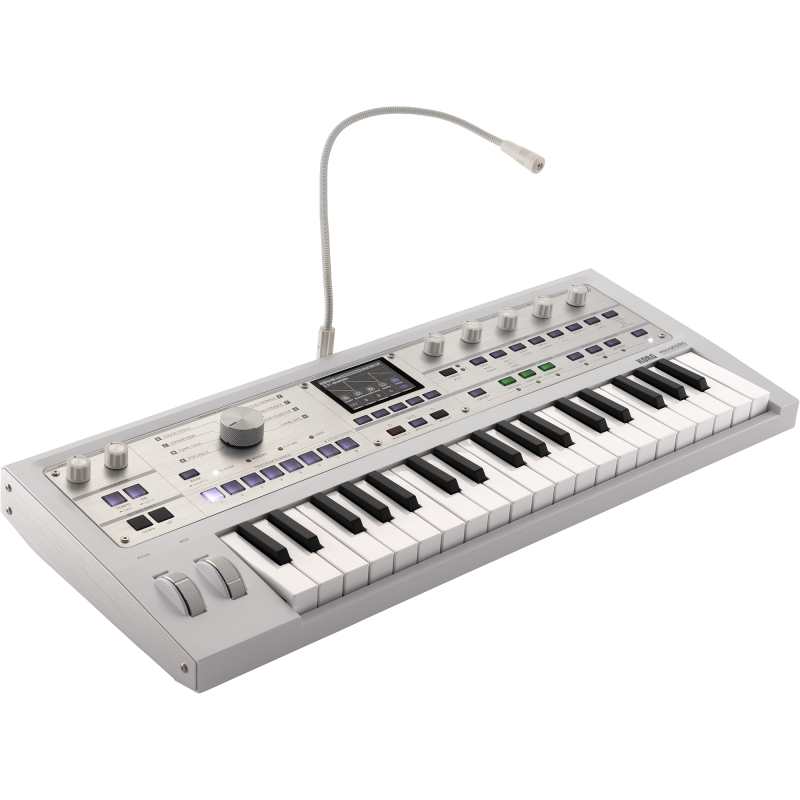 Korg MicroKorg MkII, Metallic White (MicroKorg 2) Special Edition Colour