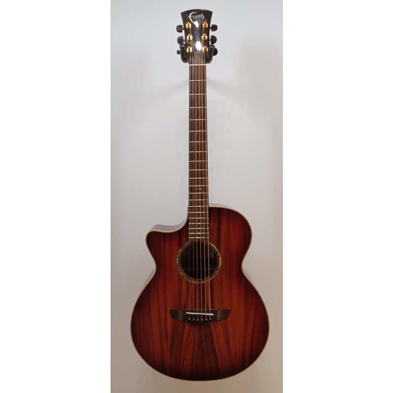 Faith FVBMBL Blood Moon Venus Cutaway Electro Acoustic With Case, Lefthanded - Image 8