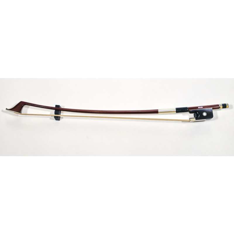 Shindo 100 Series 1/4 Size French Style Brazilwood Double Bass Bow (CBF.100.BW.O.14) - Image 7