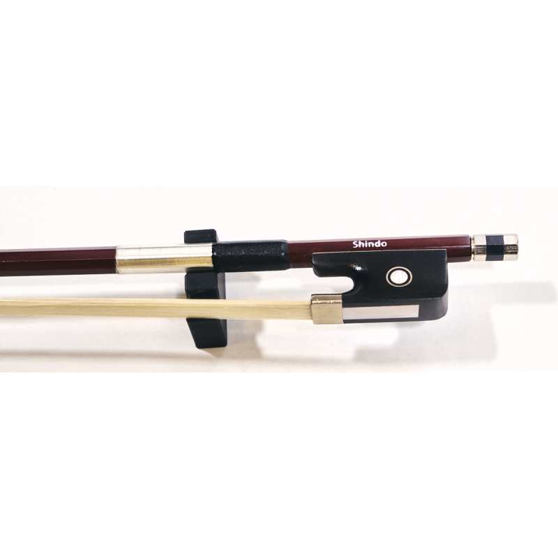 Shindo 100 Series 1/4 Size Brazilwood Cello Bow (VLC.100.BW.O.14) - Image 7