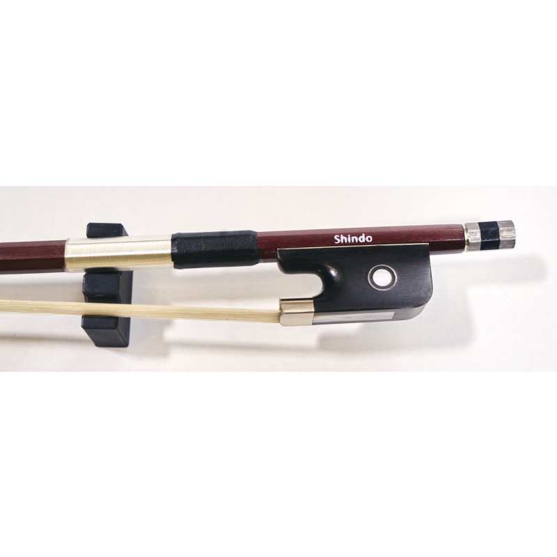 Shindo 100 Series 1/8 Size Brazilwood Cello Bow (VLC.100.BW.O.18) - Image 7