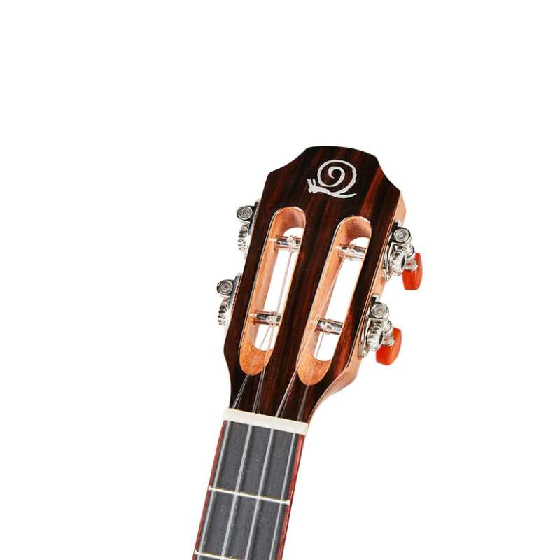 Snail S60B Flamed Acacia Baritone Ukulele - Image 3