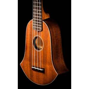 Ohana SKB-35 All Solid Bell Shaped Soprano Ukulele (SKB35)