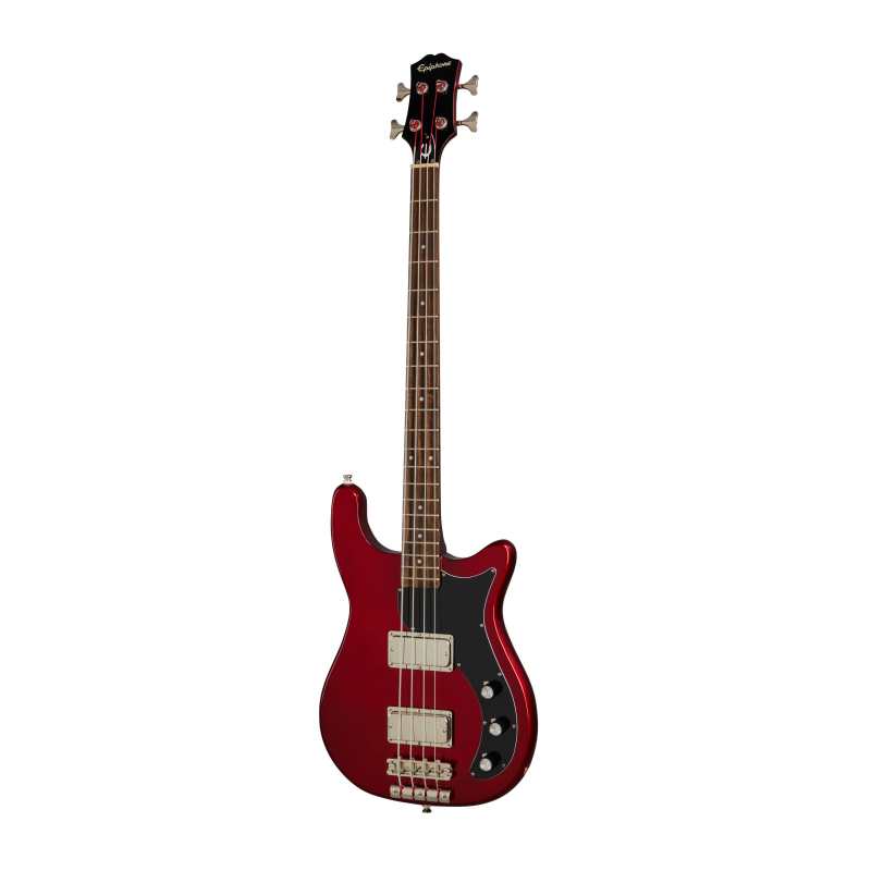 Epiphone Embassy Bass in Sparkling Burgundy - Image 4