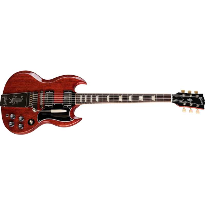 Gibson SG Standard 61 Maestro Vibrola in Vintage Cherry with Hardcase (SG61V00VENH1) - Image 6