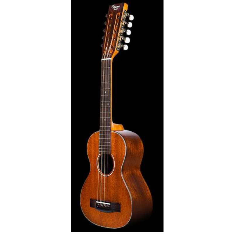 Ohana TK35-10 Vintage Line All Solid 10 String Tenor Ukulele