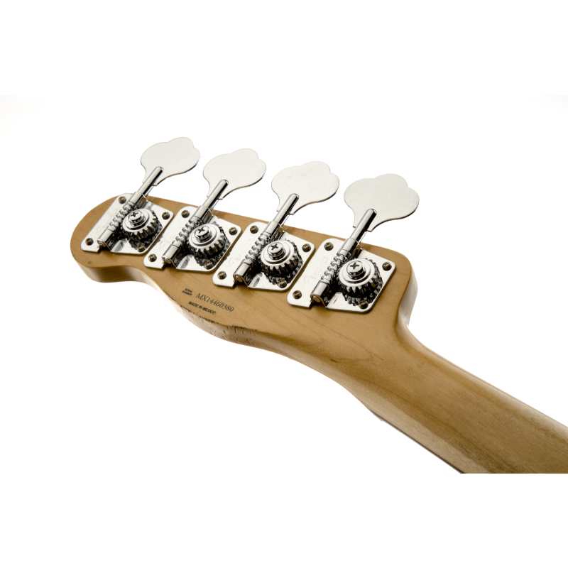 Fender Mike Dirnt Road Worn Precision Bass in White Blonde with Hardcase - Image 3