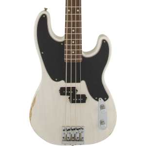 Fender Mike Dirnt Road Worn Precision Bass in White Blonde with Hardcase