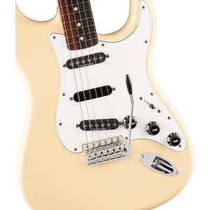 Fender Ritchie Blackmore Stratocaster Electric Guitar with Scalloped Fingerboard in Olympic White