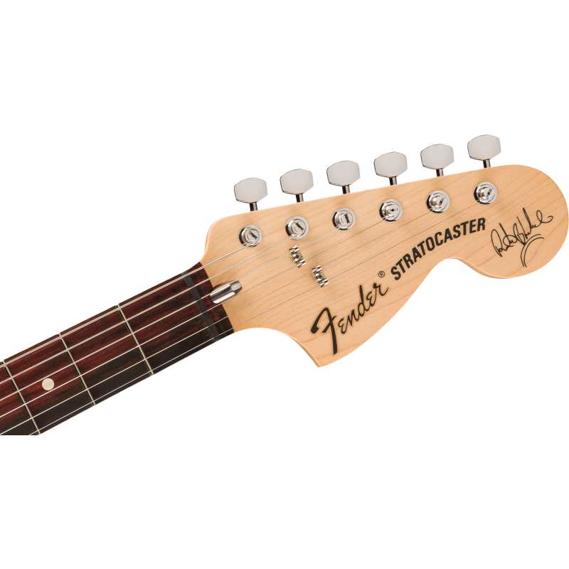 Fender Ritchie Blackmore Stratocaster Electric Guitar with Scalloped Fingerboard in Olympic White - Image 5