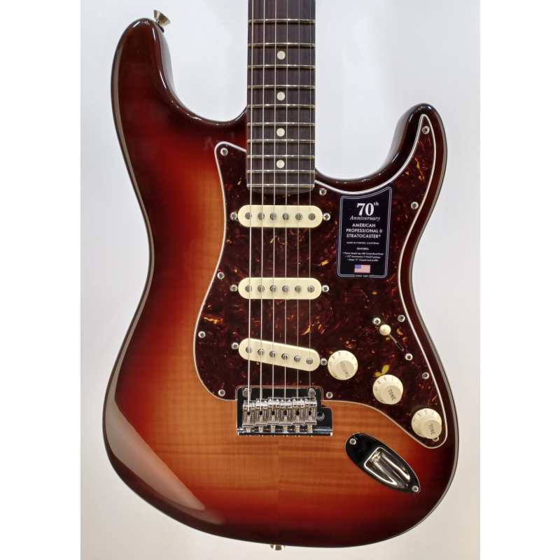 Fender 70th Anniversary American Professional II Stratocaster, Comet Burst - Image 7