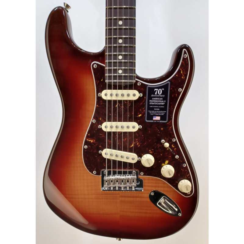 Fender 70th Anniversary American Professional II Stratocaster, Comet Burst - Image 9