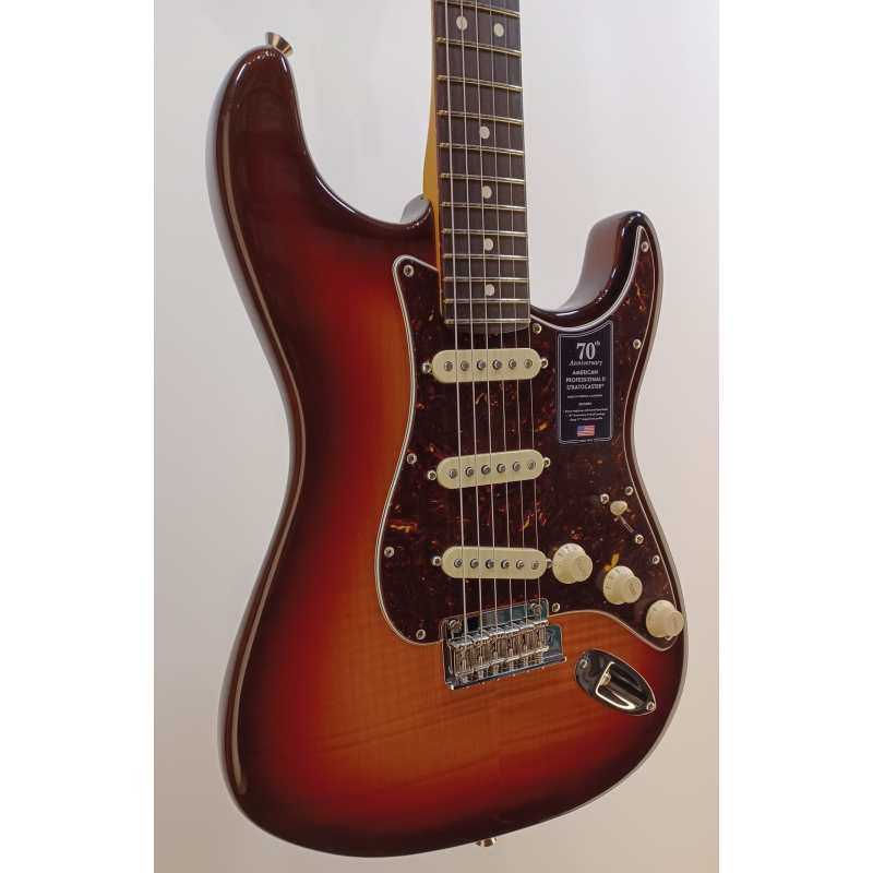 Fender 70th Anniversary American Professional II Stratocaster, Comet Burst - Image 11